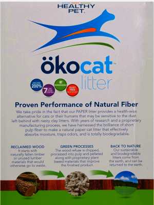 Okocat hotsell litter flushable