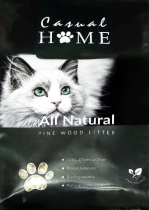 Casual Home All Natural Pine Wood Cat Litter