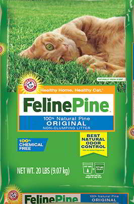 Feline Pine Non-Clumping Natural Cat Litter