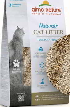 Almo Nature Average Texture Plant Based Cat Litter
